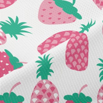 Fun Strawberry Pineapple Piqué