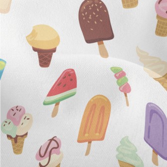 Special Shape Ice Cream Lightweight Performance Linen