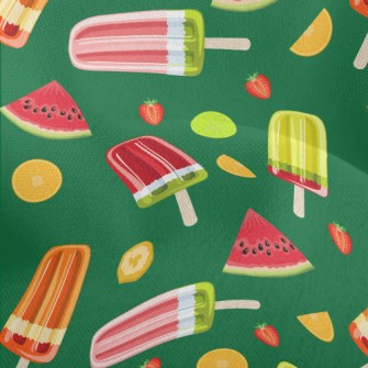 Bright Fruit Popsicles Lightweight Performance Linen