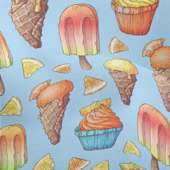 Citrus Ice Cream Lightweight Performance Linen
