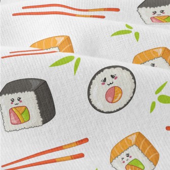 Sushi Rolls And Chopsticks Modern Jersey