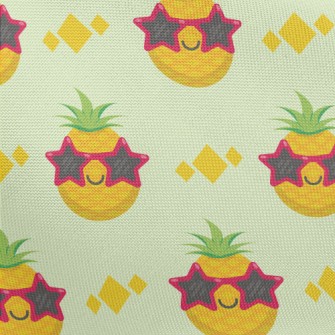 Star Glasses Pineapple Pongee