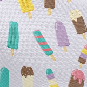 Various Flavors Of Popsicles Pongee