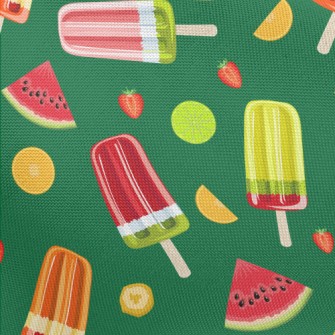 Bright Fruit Popsicles Pongee