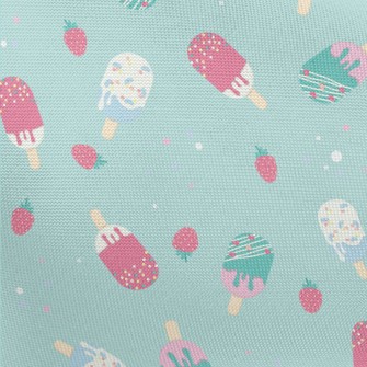 Strawberry Milk Popsicle Pongee