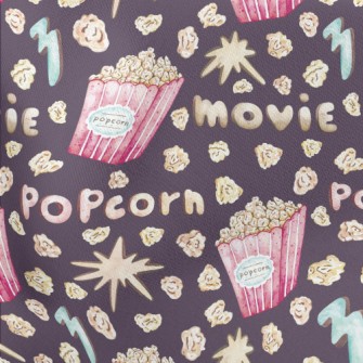 Delicious Popcorn Lightweight Cotton Poplin