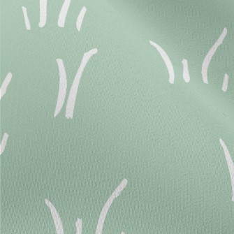 Simple Weed Pattern Chiffon