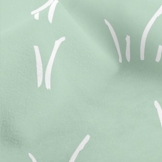 Simple Weed Pattern Micro Fleece