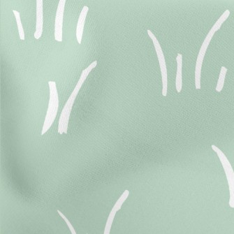 Simple Weed Pattern Lightweight Cotton Poplin