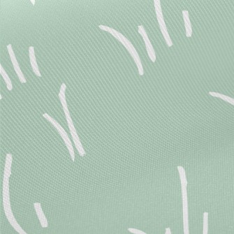 Simple Weed Pattern Midweight Cotton Poplin