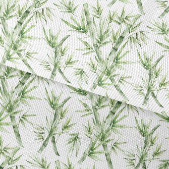 Watercolor Hand Painted Bamboo Waterproof Oxford