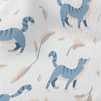 Proud Blue Cat Terry