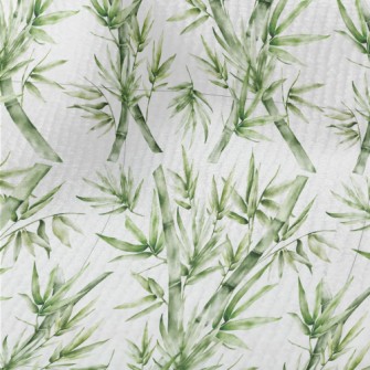 Watercolor Hand Painted Bamboo Terry