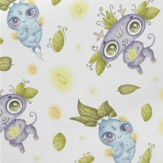Fantasy Forest Elves Twill