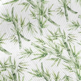 Watercolor Hand Painted Bamboo Standard Corduroy