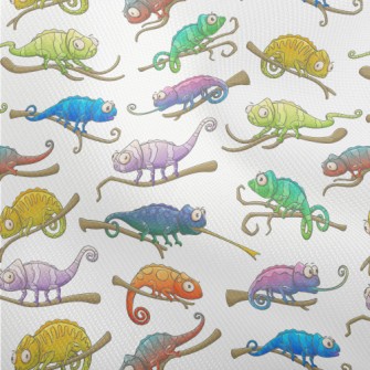 Funny Cartoon Chameleon Dobby