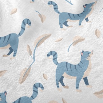 Proud Blue Cat Minky