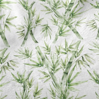 Watercolor Hand Painted Bamboo Minky
