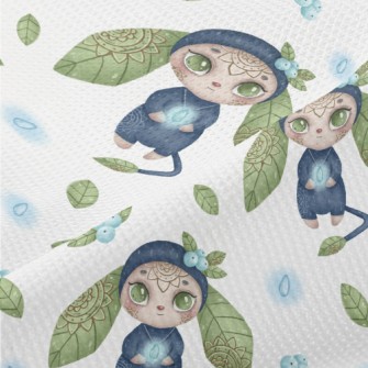 Beautiful Forest Elf Piqué