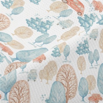 Winter Forest Drive Piqué