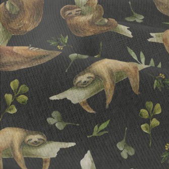 Watercolor Hand Drawn Sloth Modern Jersey