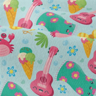 Happy Cartoon Beach Modern Jersey
