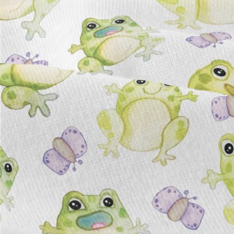 Watercolor Hand Drawn Frog Modern Jersey
