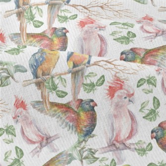 Hand Drawn Tropical Parrot Modern Jersey