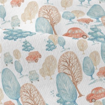 Winter Forest Drive Modern Jersey