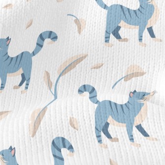 Proud Blue Cat Stretch Jersey