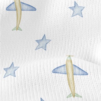 Children&#39;s Airplane Toys Stretch Jersey
