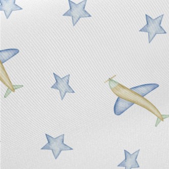 Children&#39;s Airplane Toys Midweight Cotton Poplin