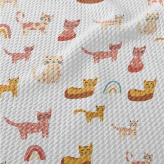 Happy Pet Cat Birdseye Piqué