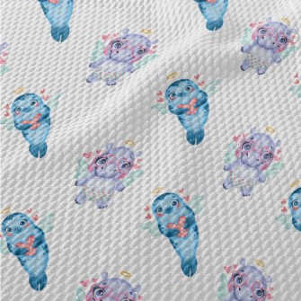 Valentine's Day Animal Cup Birdseye Piqué