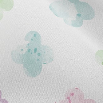 Colorful Watercolor Geometric  Chiffon