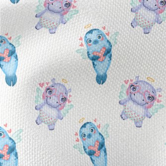 Valentine's Day Animal Cup Waterproof Canvas