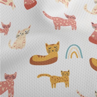 Happy Pet Cat Athletic Mesh Flat Back