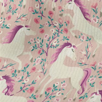 Vintage Fairytale Unicorn Terry
