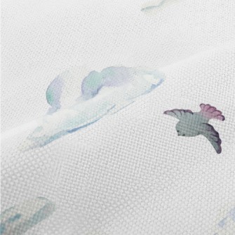 Flying Birds In The Sky Performance Linen