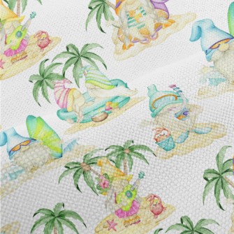 Beach Vacation Elf Performance Linen