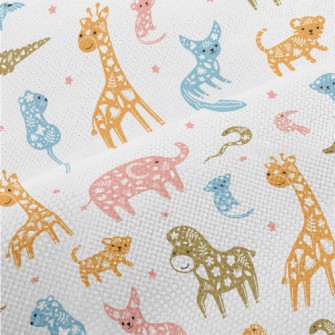 Plant Decoration Animals Performance Linen