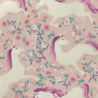Vintage Fairytale Unicorn Twill
