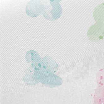 Colorful Watercolor Geometric  Twill
