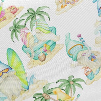 Beach Vacation Elf Twill