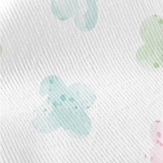 Colorful Watercolor Geometric  Standard Corduroy