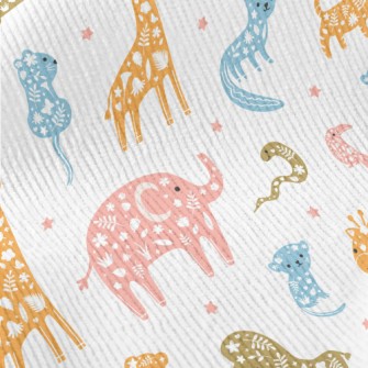 Plant Decoration Animals Standard Corduroy