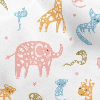 Plant Decoration Animals Micro Fleece