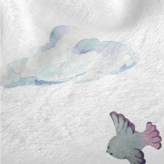 Flying Birds In The Sky Minky