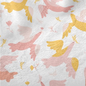 Spring Flower Delivery Bird Minky