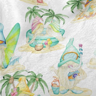 Beach Vacation Elf Minky